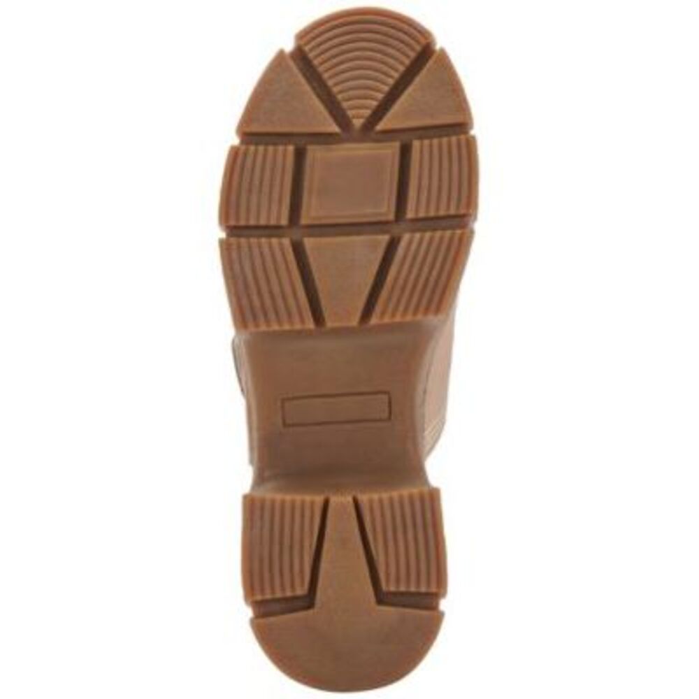 AQUA COLLEGE Womens Beige Hippie Round Toe Block Heel Slip On Slide Sandals 7 M - Picture 4 of 4